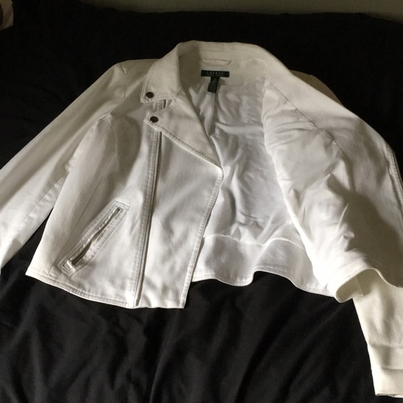 White Ralph Lauren Denim Jacket - Picture 4 of 5